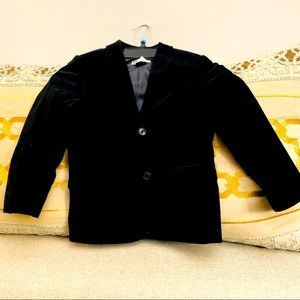 Gently Used Black Velvet Boys H&M Blazer